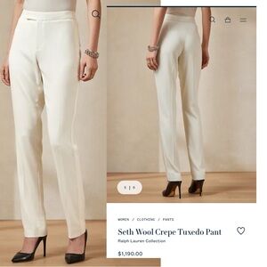 Ralph Lauren Purple Label Tuxedo Pant